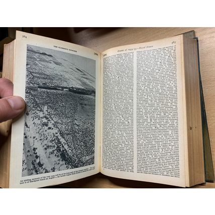 1956 "WHITAKER'S ALMANACK" VINTAGE HARDBACK BOOK & ORIGINAL BINDER COVER (P6)