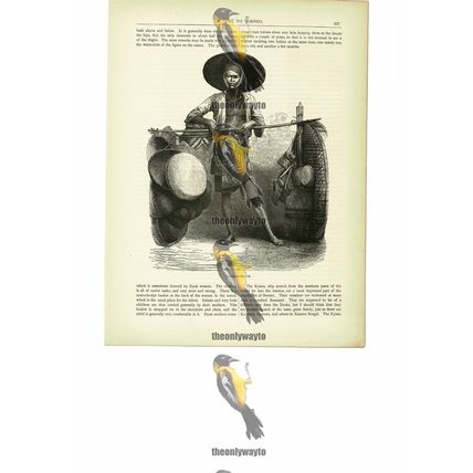 Basket Seller, Borneo, Book Illustration (Print), c1880