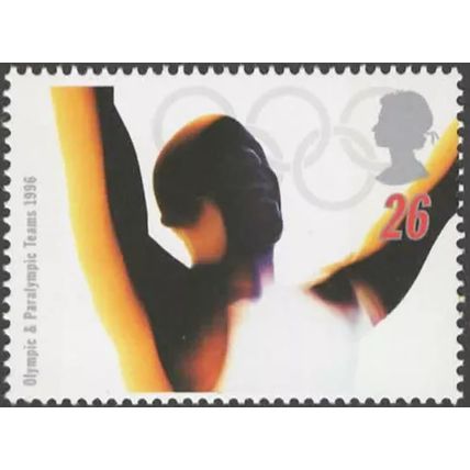 GB 1996 Olympic Games 26p Athlete Celebrating Unmounted Mint MNH SG 1934 Stamp