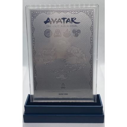NickToons Collectible 5 Gram Silver The Last Airbender Team Avatar