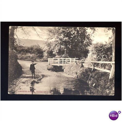 Worcestershire TENBURY Greete Brook Postcard by Fuller