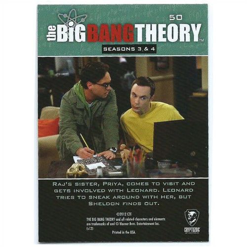 The Big Bang Theory Seasons 3 & 4 - #50