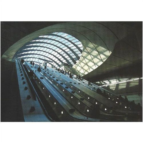 Canary Wharf Station.