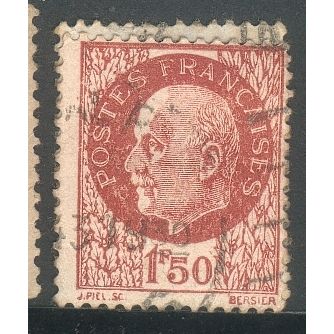 France 1941 - SG721 - 1f.50c brown - Marshall Petain - used 7