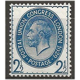 1929 SG437 2 1/2d Blue PUC Fine Mounted Mint . .. .