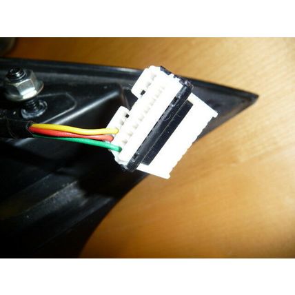 Hyundai Genesis Coupe Driver Left LH Mirror 3 Wire W/O Heater W/O Lens