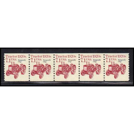 2127a 7.1c Tractor Fine MNH Dry Gum PNC 1/5 X0757