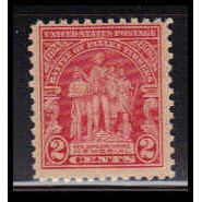 680 2c Fallen Timbers Barely Clears MNH O1638