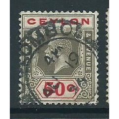 ceylon stamps sg354a die 2 sg 354 watermark script used