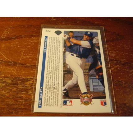 1992 Upper Deck, Mr Baseball Movie, TOM SELLECK, #SP4