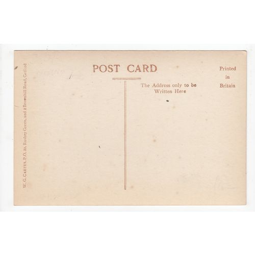 Wesleyan Church Catford Postcard RP London