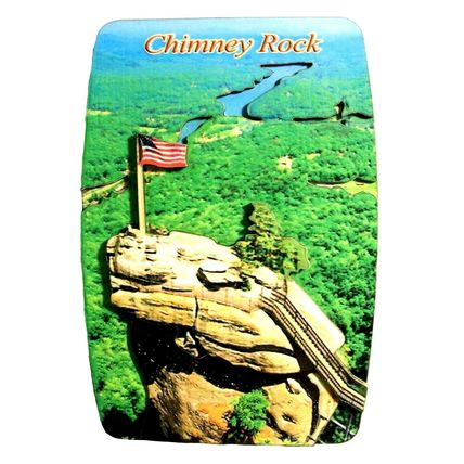 Chimney Rock North Carolina Artwood Fridge Magnet