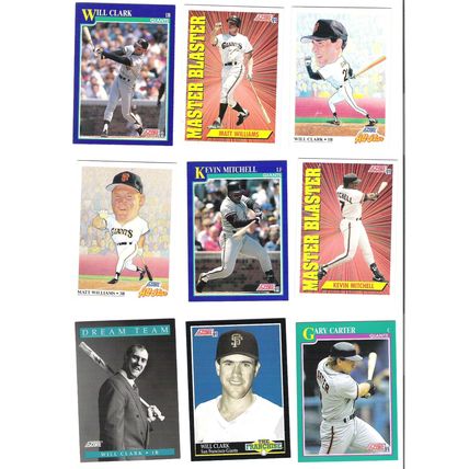 1991 Score baseball San Francisco Giants team set with Rookies & Traded- 48 card