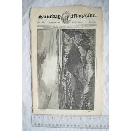 1834 The Saturday Magazine No. 128 Highlands & Islands of Scotland