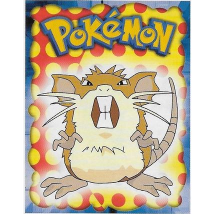 Merlin Pokèmon Sticker Series 1 Collection - Sticker: 20, Raticate