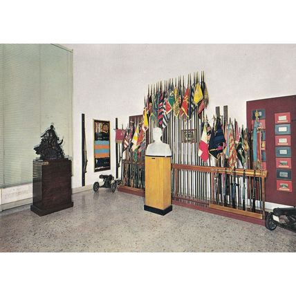 Labari Dei Reparti Indegini Italian Military Museo Storico Della Fanteria Postca
