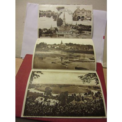 ROSS ON WYE, CHEPSTOW, MONMOUTHSHIRE used LETTERCARD Harvey Barton 1957 pm #