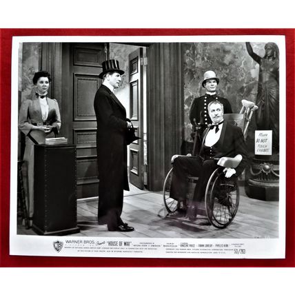 HOUSE OF WAX (1953) Press still 3 ***Vincent Price***