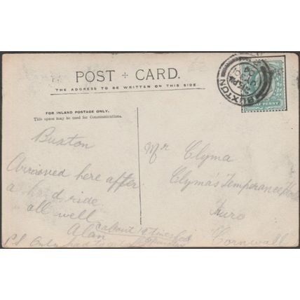 Chatsworth House, Derbyshire, 1904 - F Wright RP Postcard