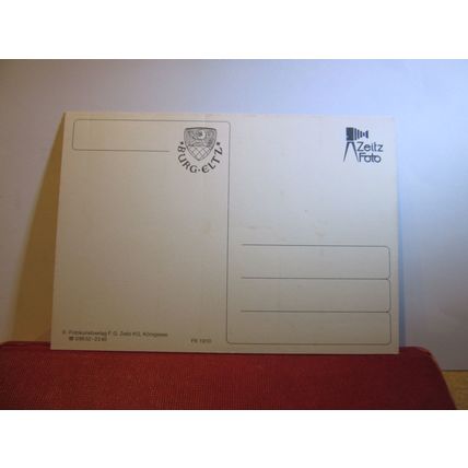 multiview, BURG ELTZ, GERMANY unused postcard Eltz Castle =