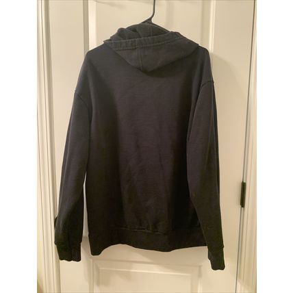Adidas Originals Men's Hoodie Sweatshirt Pullover Size XL Black & White