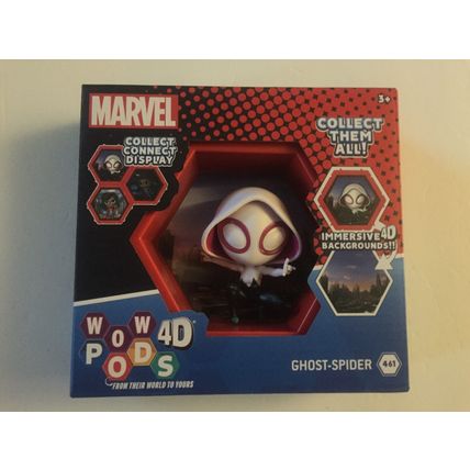 New Marvel Into the Spider-Verse Spider-Gwen Pod 4D Figure