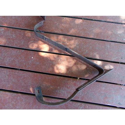 1955 Plymouth Front Bumper Brackets OEM Savoy Plaza Belvedere 1956