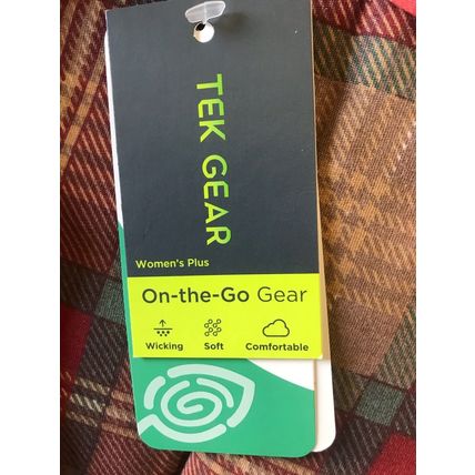 Tek Gear On the Go Gear Women's 1x Tencel Long Sleeve Dolman Long Sleeve
