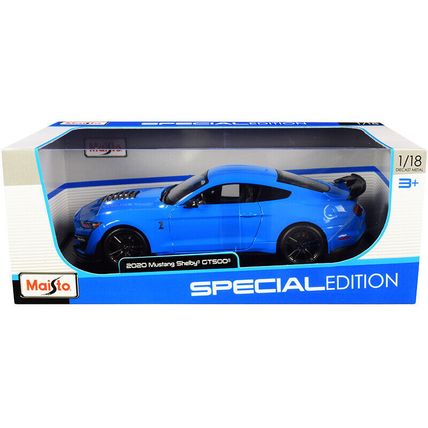 2020 Ford Mustang Shelby GT500 Light Blue "Special Edition" 1/18 Diecast Mode...