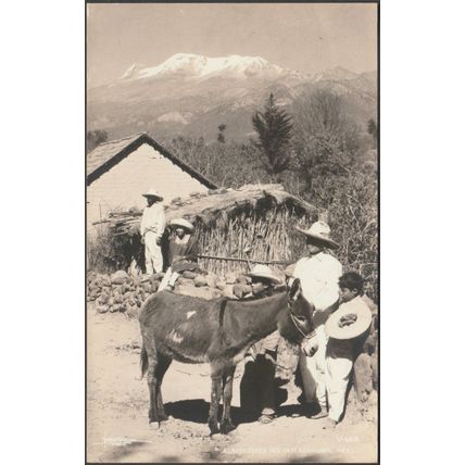 Alrededores del Ixtlaccihuatl, c.1930s - Yáñez Foto Tarjeta Postal