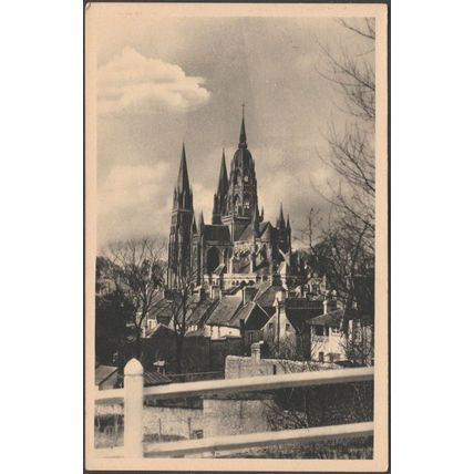 La Cathédrale, Bayeux, c.1940 - BelFrance CPSM