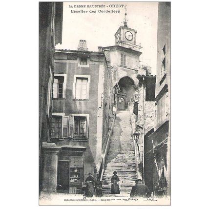 26 - Crest - Escalier des cordeliers