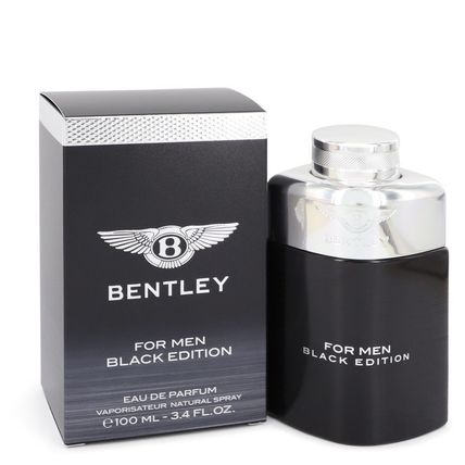 Bentley Black Edition by Bentley Eau De Parfum Spray 3.4 oz