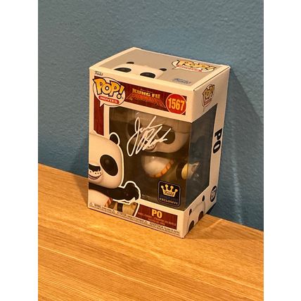 Funko Pop! Kung Fu Panda: Po #1567 Facsimile Laser Autographed (Box & Protector)