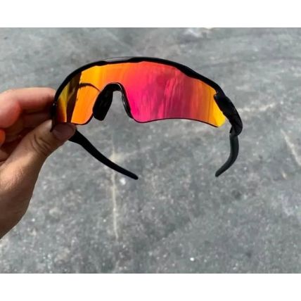 HCS Radar Ev Red Sports Cycling Sunglasses