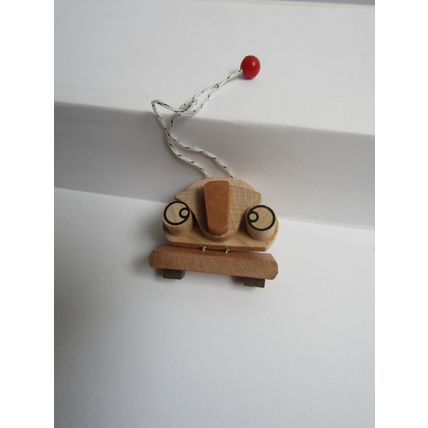 Kinder Surprise Toy 2001 K01-117 Wooden Head