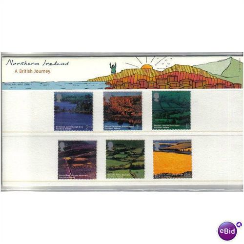 Great Britain 2004 Northern Ireland Presentation Pack # 357 Mint SG 2439-2444