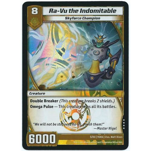 Kaijudo - Shattered Alliances - #5/80 - Ra-Vu the Indomitable