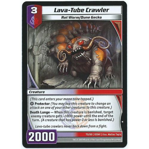 Kaijudo - Invasion Earth - #70/80 - Lava-Tube Crawler