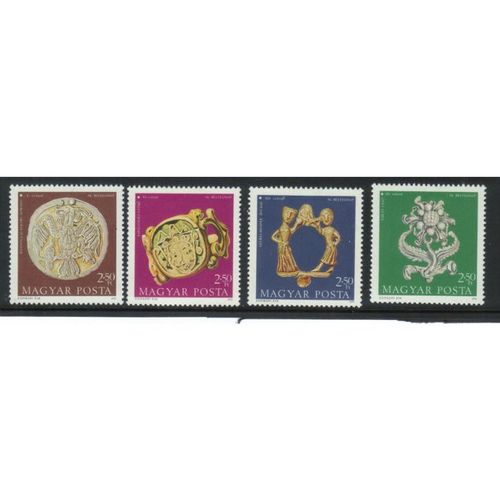 HUNGARY 1973 JEWELLED TREASURES SET MINT
