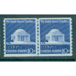 1520 10c Jefferson Memorial Fine MNH CLP V0137
