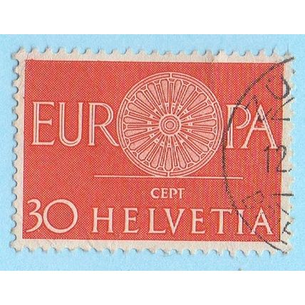 Switzerland 1960 // ref.: pg 021-O