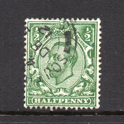 George V - 1912 - ½d Green (sg339) Used #3