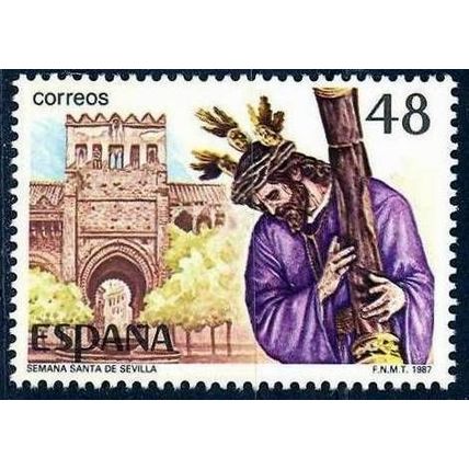 España. 1987. Mi # 2778. Popular Festivals. Holy Week in Sevilla