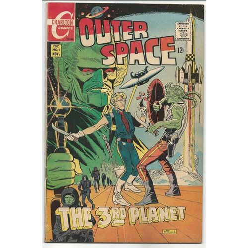 OUTER SPACE # 1 features STEVE DITKO artwork