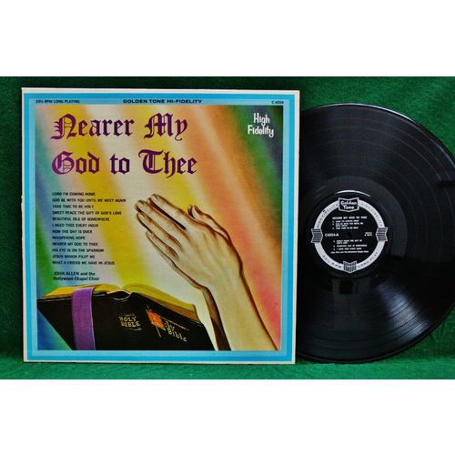 John Allen & Hollywood Chapel Choir - Nearer My God To Thee - C 4054 - NM