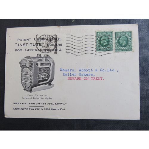 L Marshall & Sons, Huddersfield, Messrs Abbott & Co, Newark 1936 Advert Postcard