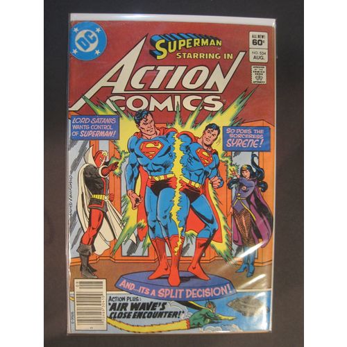 Action Comics #534 & 535, Excellent Condition