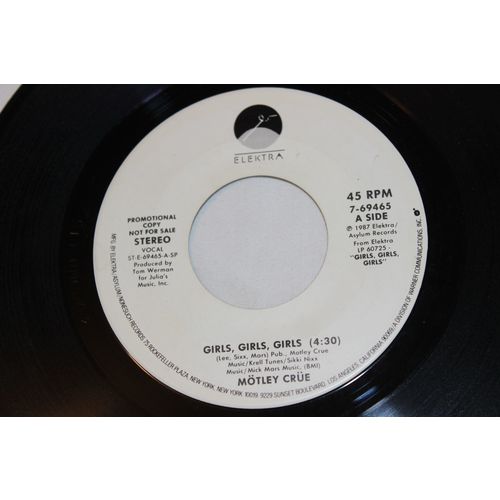 Motley Crue Promo 45-GIRLS, GIRL, GIRLS STEREO