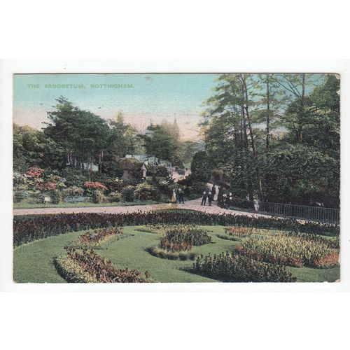 The Arboretum Nottingham Postcard 1906 Clumber Series